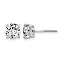 14kw 3ct Lab Grown Diamond VS/SI+ G+ Comp Lightweight Screwback Earrings
