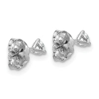 14kw 1/5ct Lab Grown Diamond VS+ F+ Round Comp Stud Earrings