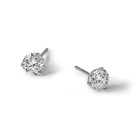 14kw 2ct Cert Lab Grown Diamond VS+ F+ Round Complete Stud Earrings