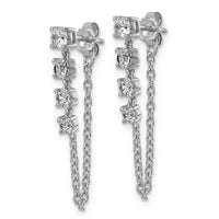 14kw Certified Lab Grown VS/SI+ G+ Complete Diamond Earrings
