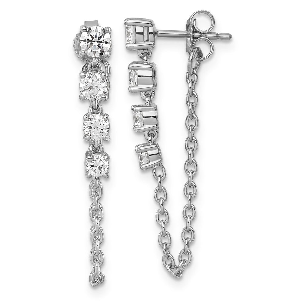 14kw Certified Lab Grown VS/SI+ G+ Complete Diamond Earrings