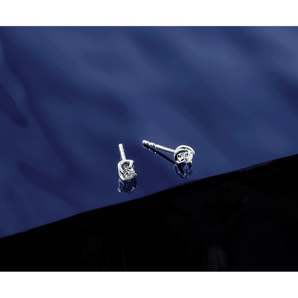 14kw 1/3ct Lab Grown Dia VS/SI+ G+ Comp Fashion Leverback Earrings