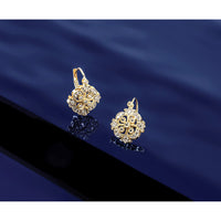 14k 1/3ct Lab Grown Diamond VS/SI+ G+ Comp Fashion Leverback Earrings