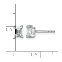 14kw 4.95x3.45mm Emerald Earring Mountings