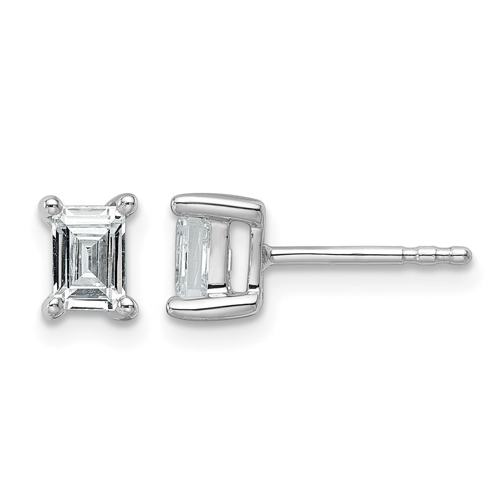 14kw 4.95x3.45mm Emerald Earring Mountings