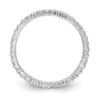 14kw 1/2ct Lab Grown Diamond VS/SI+ G+ Comp Size 5.5 Eternity Band