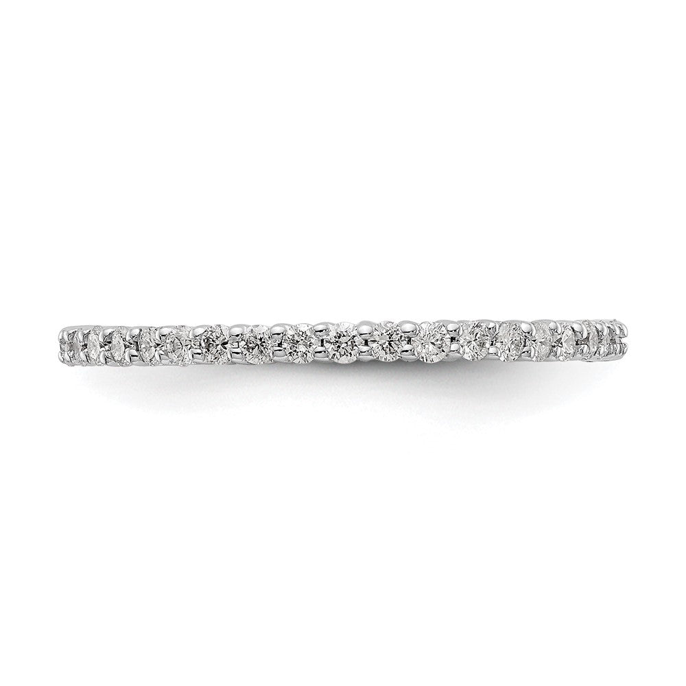 14kw 1/2ct Lab Grown Diamond VS/SI+ G+ Comp Size 5.5 Eternity Band