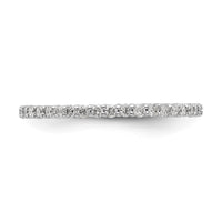 14kw 1/2ct Lab Grown Diamond VS/SI+ G+ Comp Size 5.5 Eternity Band