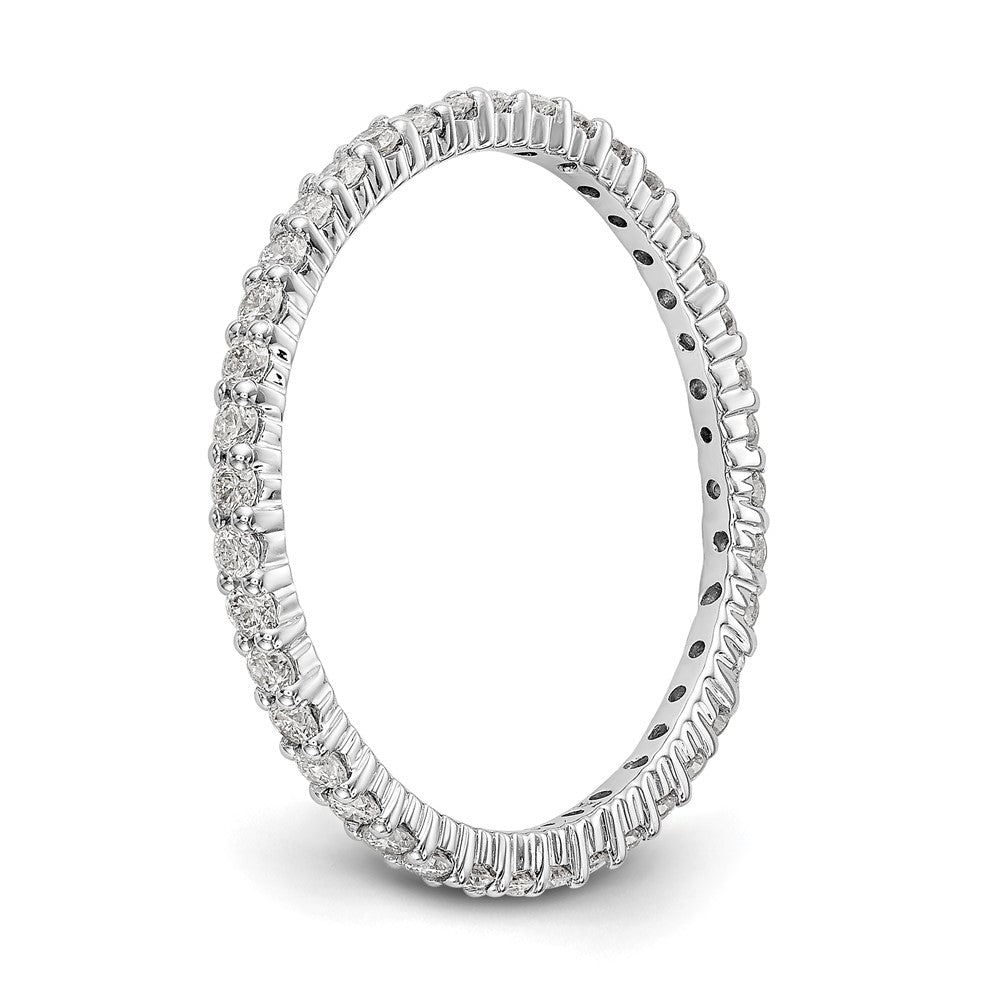 14kw 1/2ct Lab Grown Diamond VS/SI+ G+ Comp Size 5.5 Eternity Band