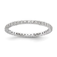 14kw 1/2ct Lab Grown Diamond VS/SI+ G+ Comp Size 5.5 Eternity Band