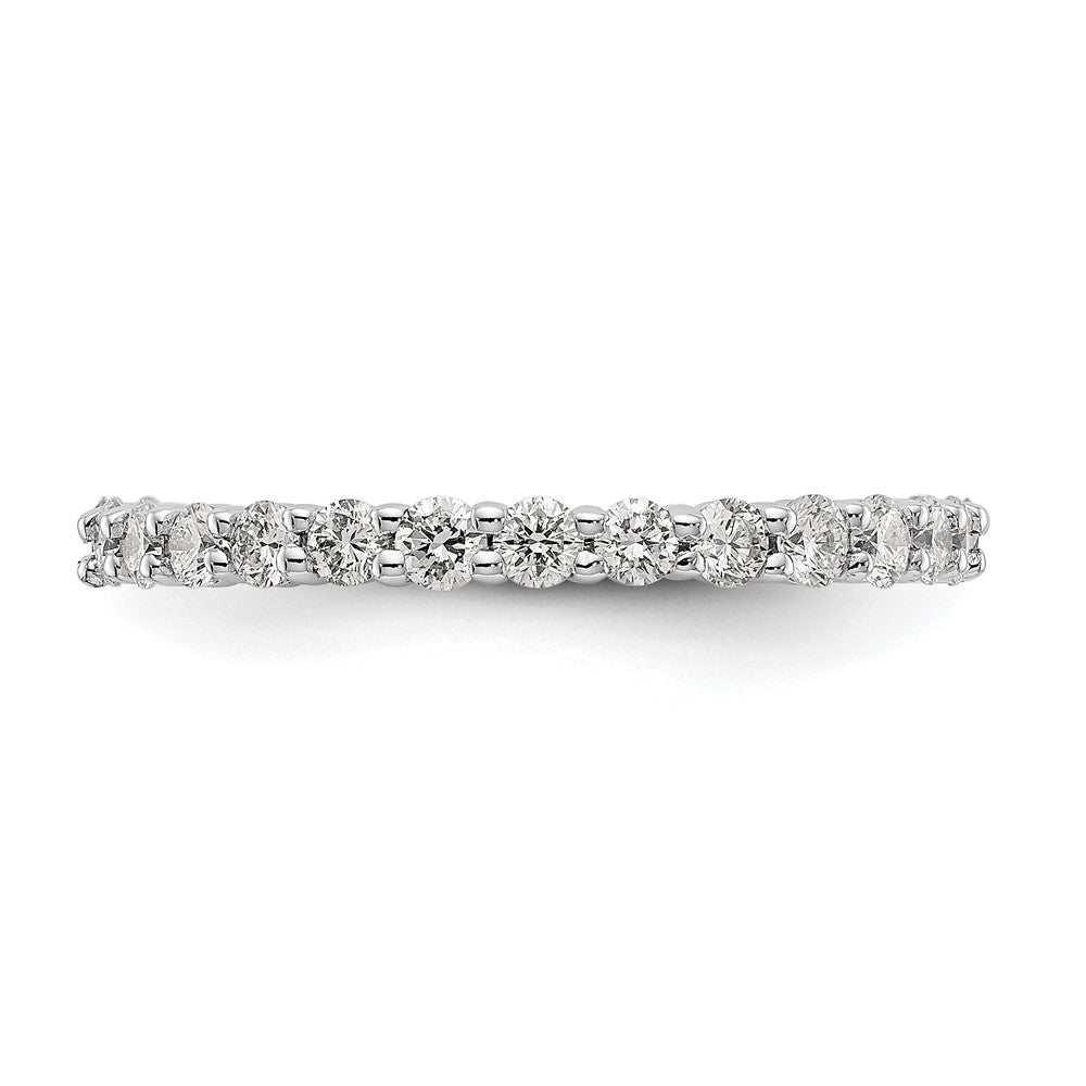 14kw 1ct Lab Grown Diamond VS/SI+ G+ Comp Size 4 Eternity Band