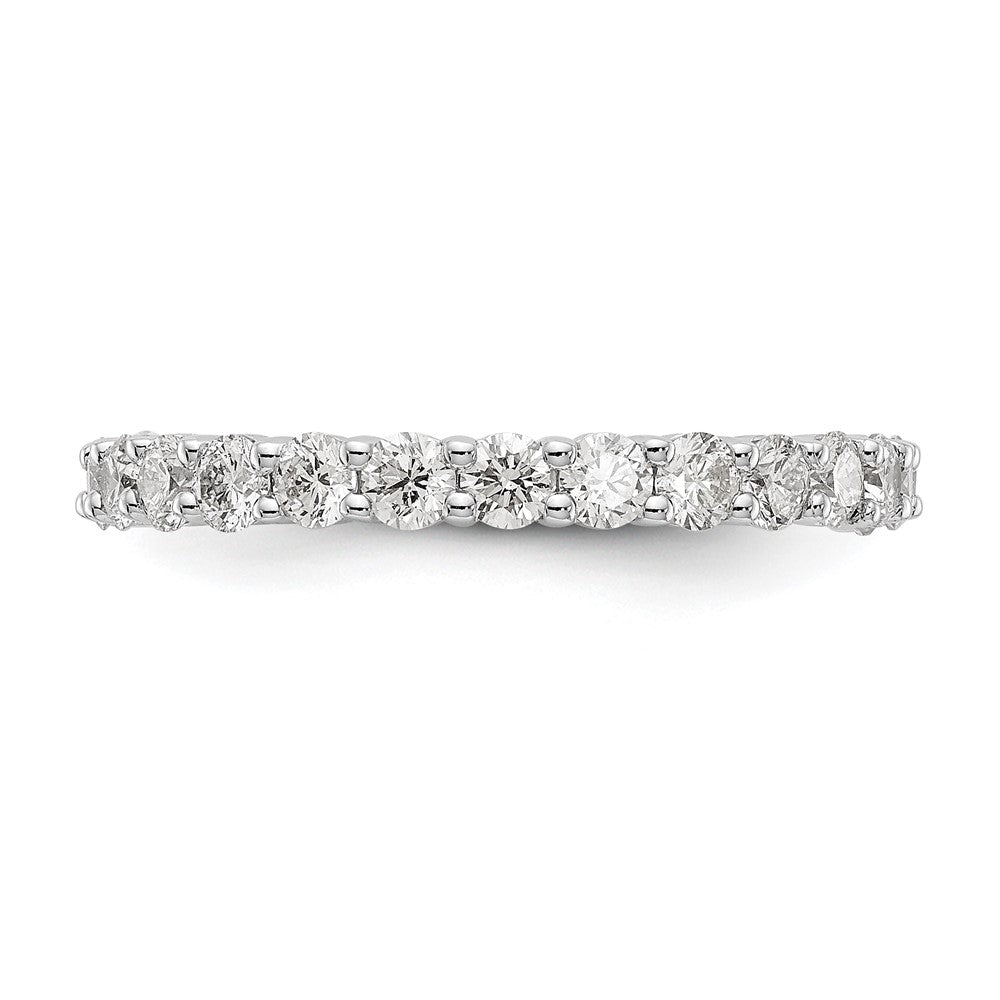 14kw 1 1/2ct Lab Grown Diamond VS/SI+ G+ Comp Size 6 Eternity Band