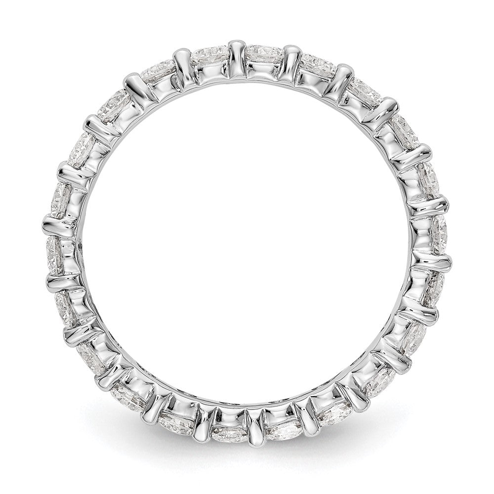 14kw 2ct Lab Grown Diamond VS/SI+ G+ Comp Size 6 Eternity Band