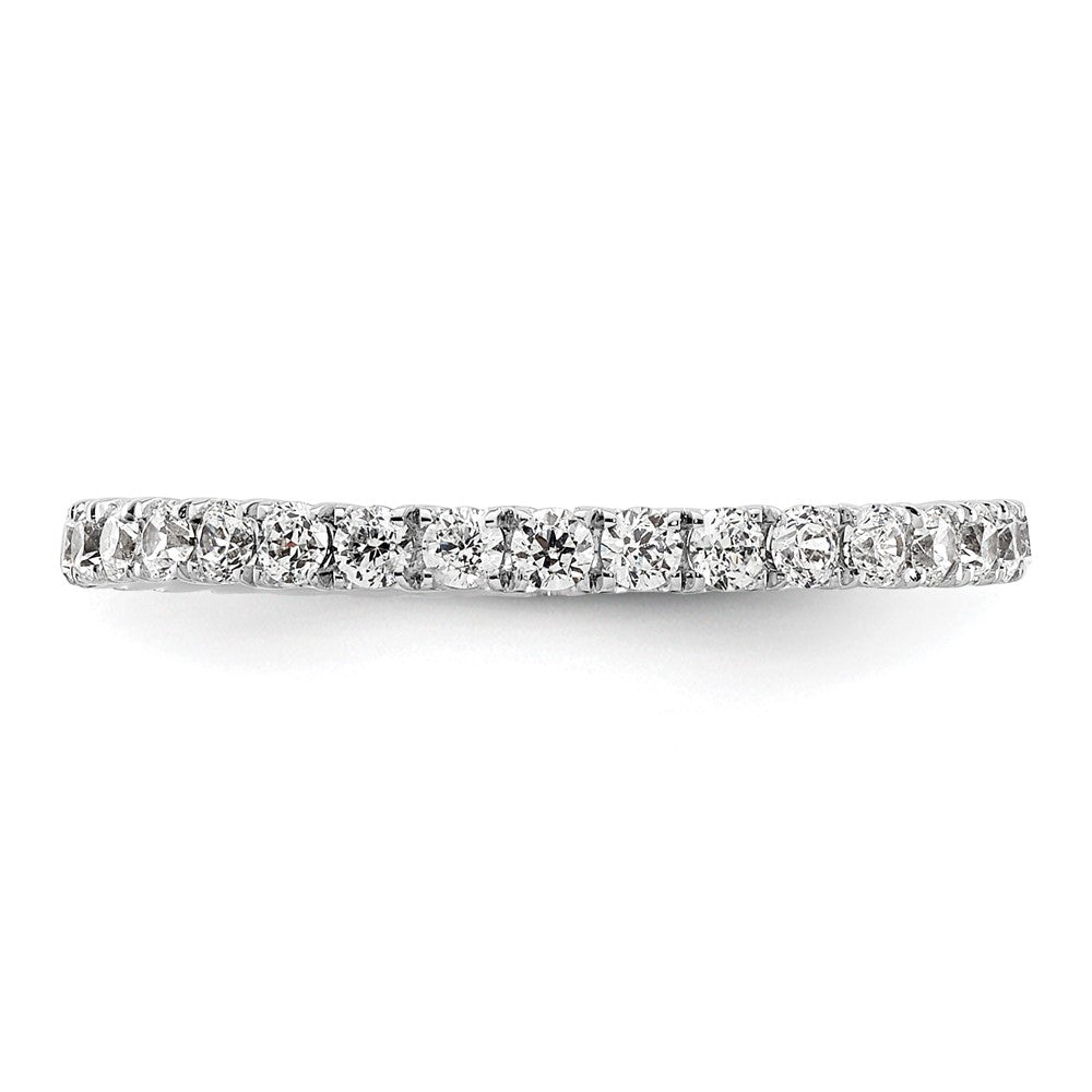 True Origin 14kw 1/2 ct Lab Grown Diamond VS+ F+ Comp. Size 4 Eternity Band