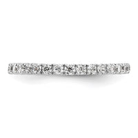 True Origin 14kw 1/2 ct Lab Grown Diamond VS+ F+ Comp. Size 4 Eternity Band