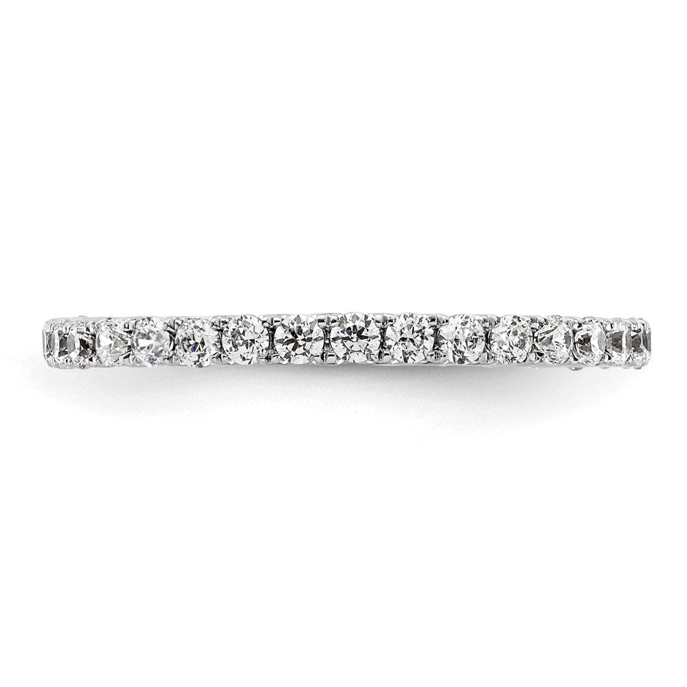 True Origin 14kw 1/2 ct Lab Grown Diamond VS+ F+ Comp. Size 5 Eternity Band