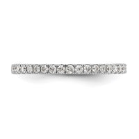 14kw 1/2ct Lab Grown Diamond VS/SI+ G+ Comp Size 6.5 Eternity Band