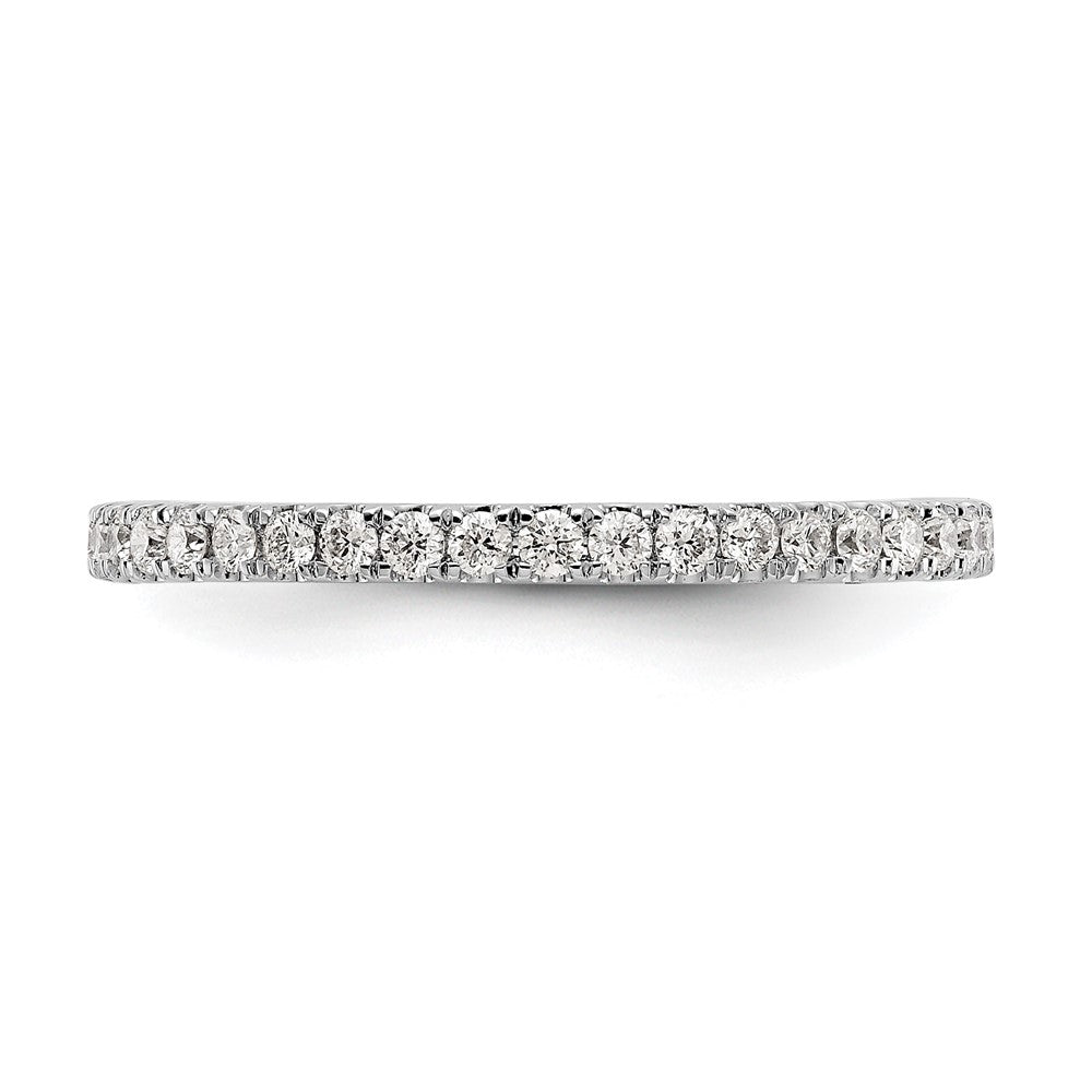 14kw 1/2ct Lab Grown Diamond VS/SI+ G+ Comp Size 7.5 Eternity Band