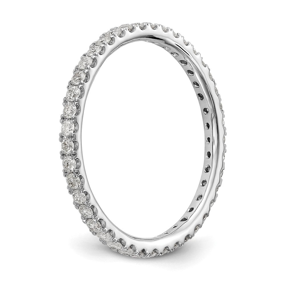 True Origin 14kw 1/2 ct Lab Grown Diamond VS+ F+ Comp. Size 9 Eternity Band