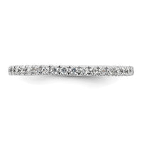 True Origin 14kw 1/2 ct Lab Grown Diamond VS+ F+ Comp. Size 8 Eternity Band