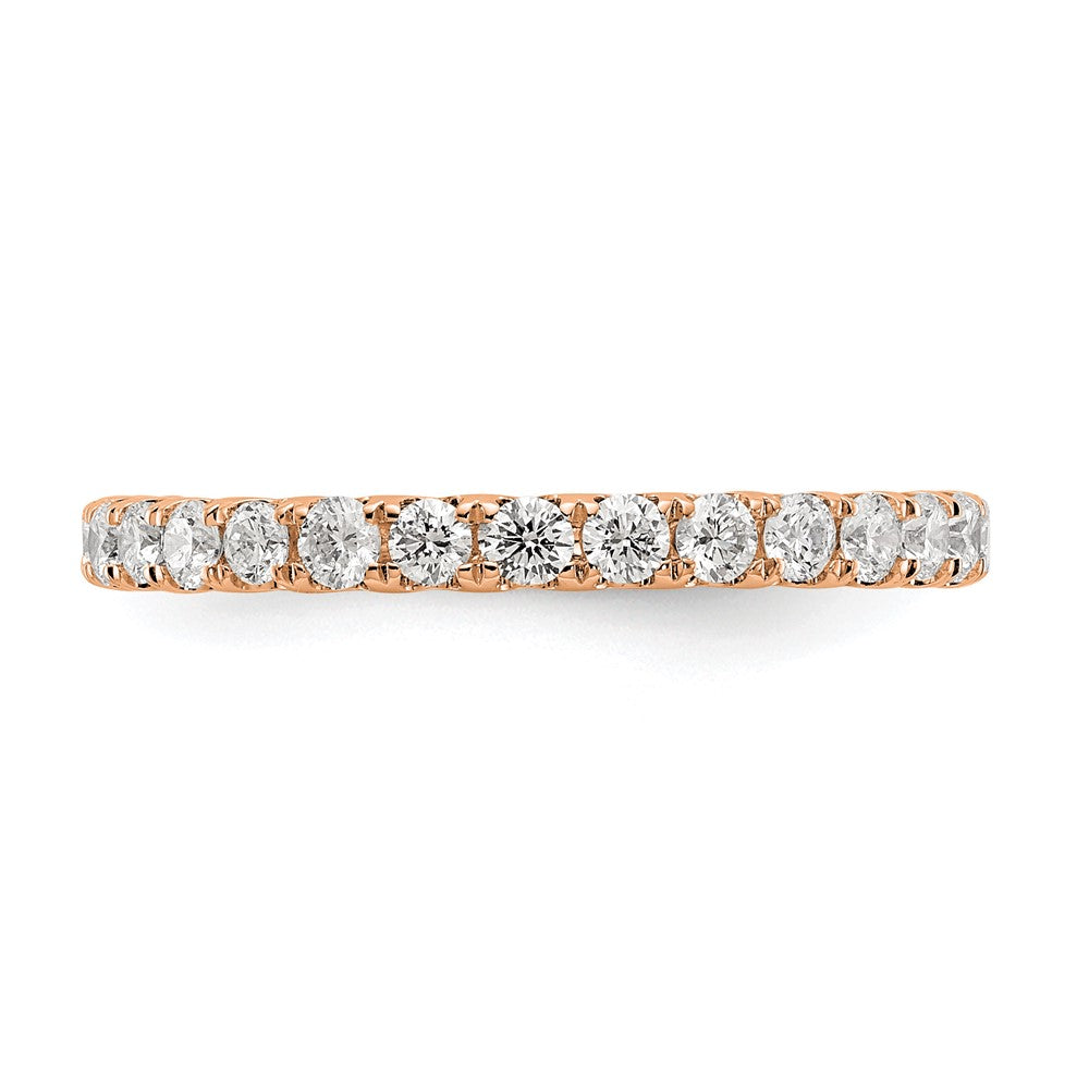 True Origin 14kr 1 ct Lab Grown Diamond VS+ F+ Comp. Size 5 Eternity Band