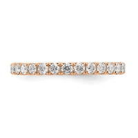 True Origin 14kr 1 ct Lab Grown Diamond VS+ F+ Comp. Size 8.5 Eternity Band