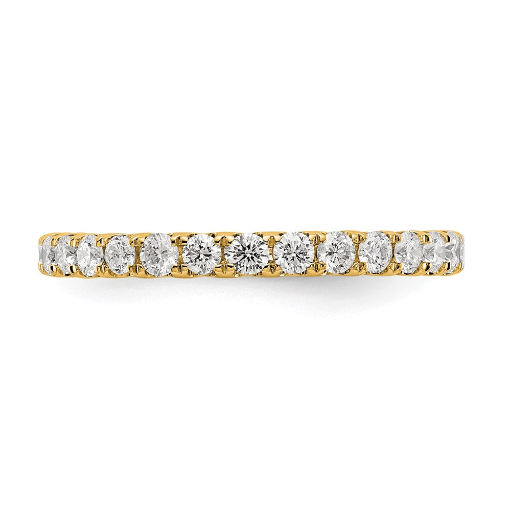 True Origin 14k 1 ct Lab Grown Diamond VS+ F+ Comp. Size 7.5 Eternity Band