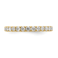 True Origin 14k 1 ct Lab Grown Diamond VS+ F+ Comp. Size 4.5 Eternity Band