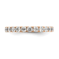 True Origin 14kr 1 1/2 ct Lab Grown DIA. VS+ F+ Comp. Size 4.5 Eternity Ban