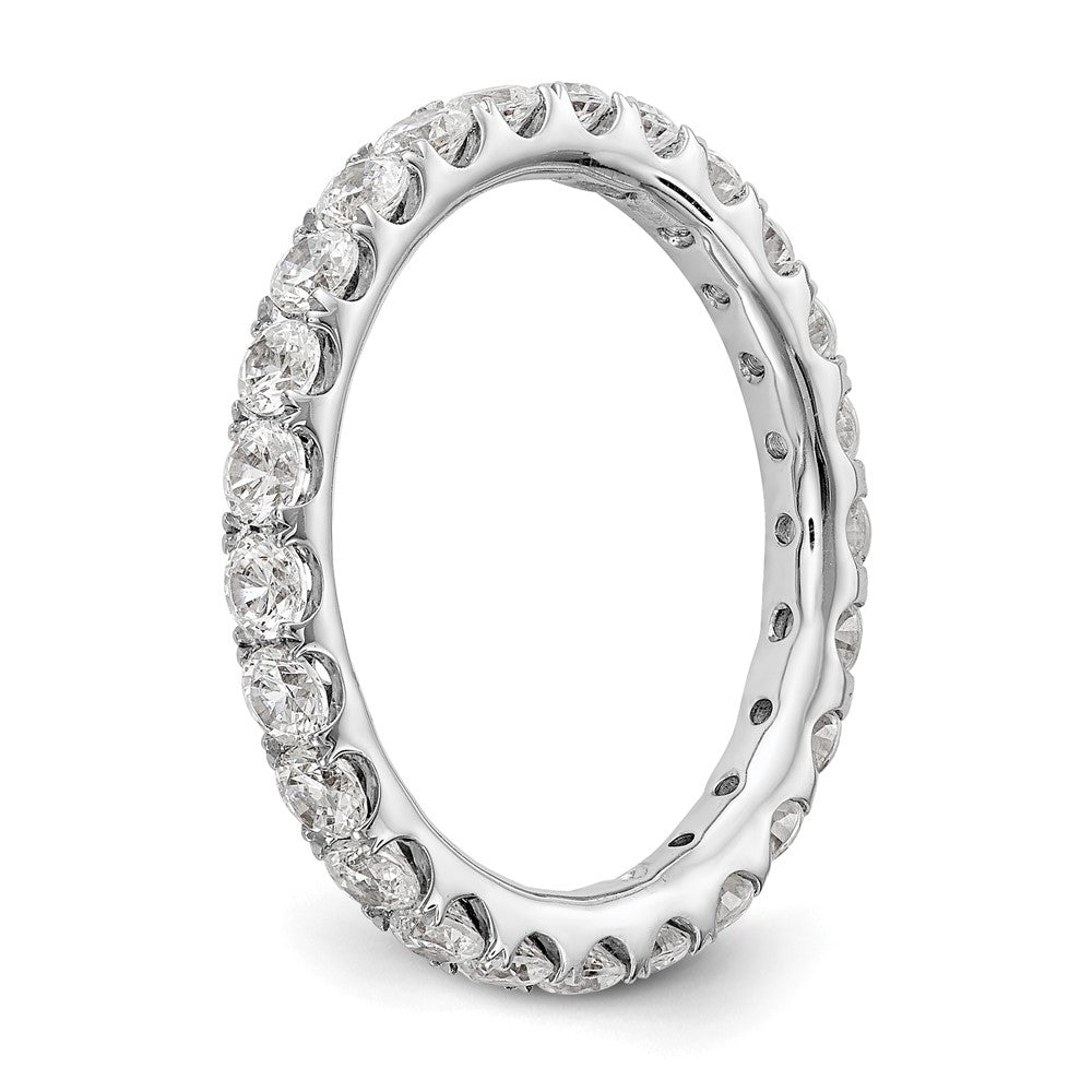 True Origin 14kw 1 1/2 ct Lab Grown DIA. VS+ F+ Comp. Size 5.5 Eternity Ban
