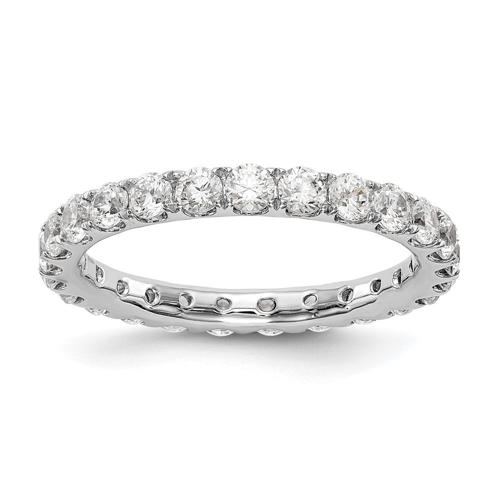 True Origin 14kw 1 1/2 ct Lab Grown DIA. VS+ F+ Comp. Size 5 Eternity Band
