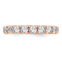 True Origin 14kr 3 ct Lab Grown Diamond VS+ F+ Comp. Size 6 Eternity Band