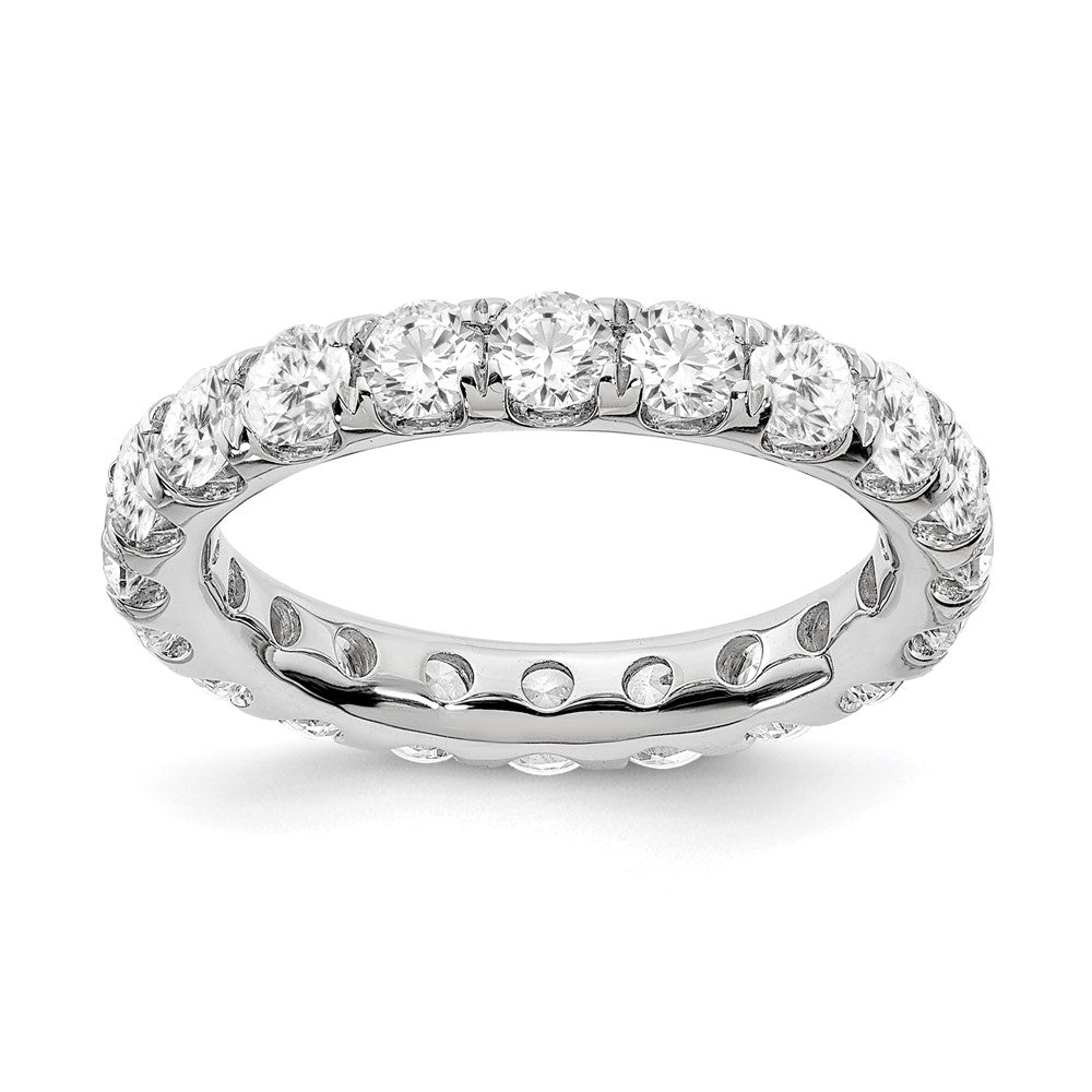 True Origin 14kw 3 ct Lab Grown Diamond VS+ F+ Comp. Size 6.5 Eternity Band