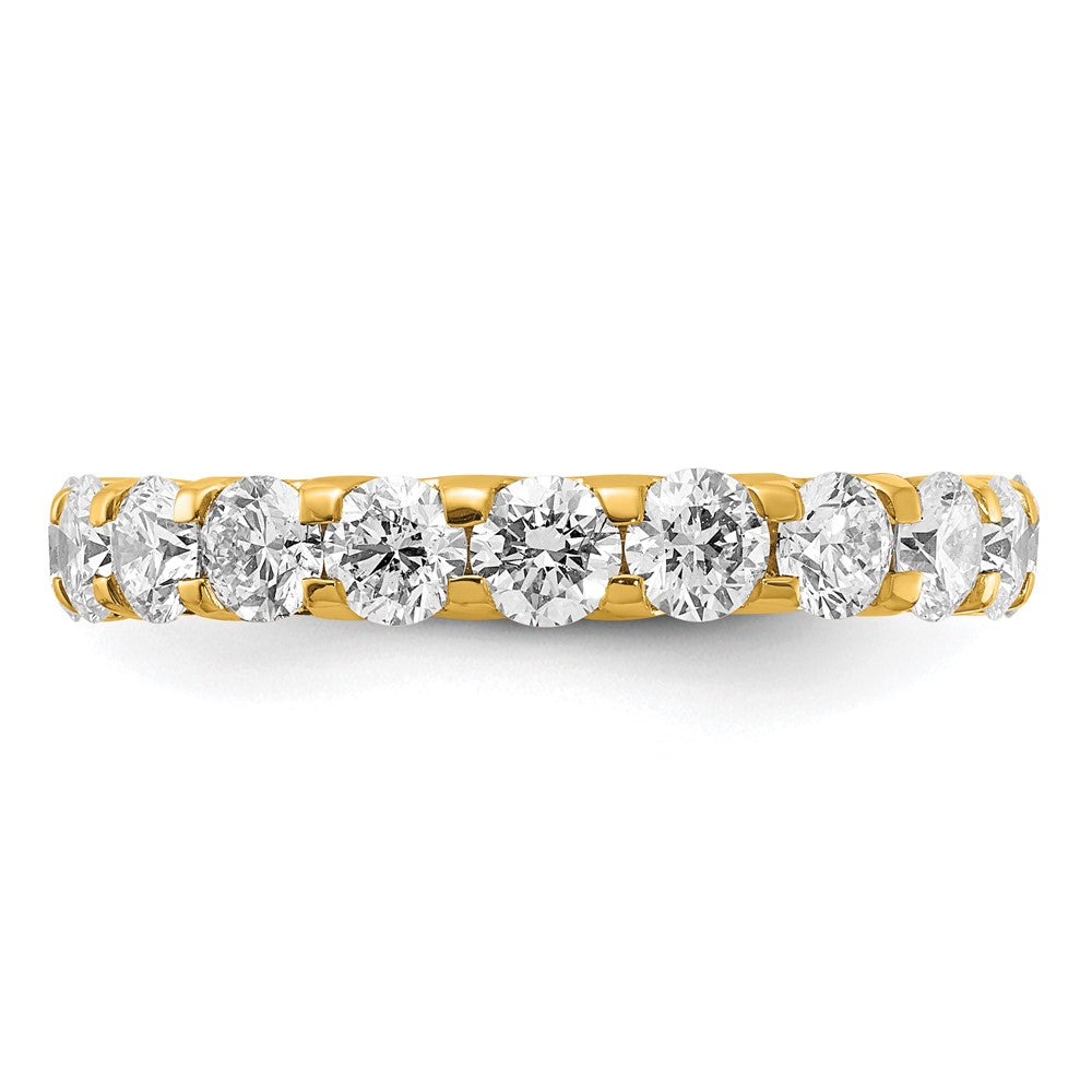 True Origin 14k 3 ct Lab Grown Diamond VS+ F+ Comp. Size 7 Eternity Band