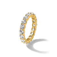 14k 3ct Lab Grown Diamond VS/SI+ G+ Comp Size 5 Eternity Band