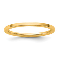 10KY 1.5mm Standard Flat Comfort Fit Band Size 8.5