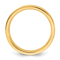 14KY 3.5mm Standard Flat Comfort Fit Band Size 9.5