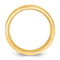 14KY 4.5mm Standard Flat Comfort Fit Band Size 13.5