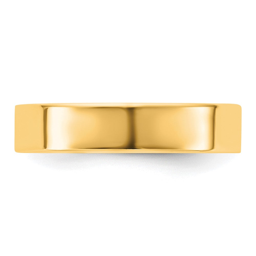 10KY 4.5mm Standard Flat Comfort Fit Band Size 5.5