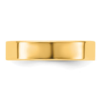 10KY 4.5mm Standard Flat Comfort Fit Band Size 8.5