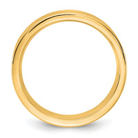10KY 5.5mm Standard Flat Comfort Fit Band Size 8.5