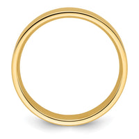 14KY 6mm Standard Flat Comfort Fit Band Size 13.5