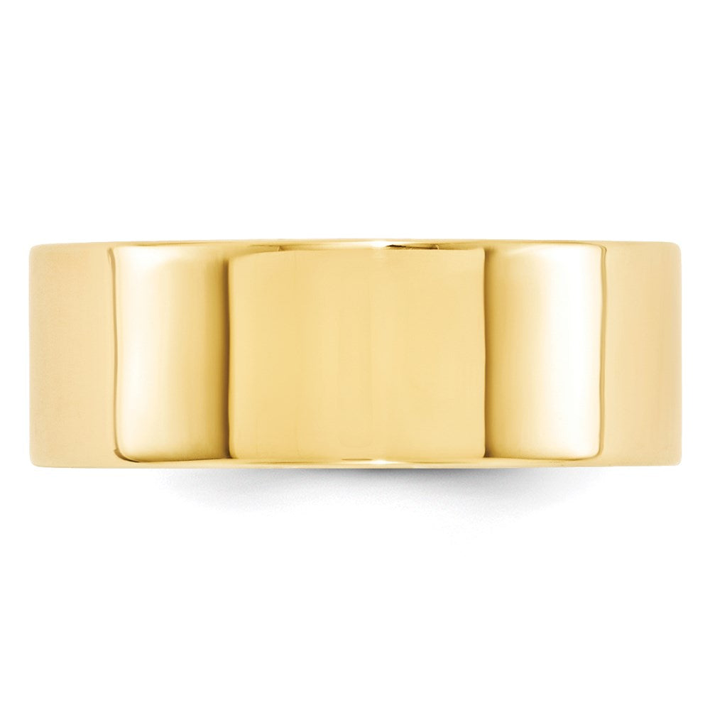 14KY 8mm Standard Flat Comfort Fit Band Size 4.5