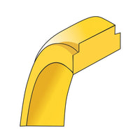 10KY 4mm Flat with Step Edge Band Size 8