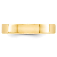 14KY 4mm LTW Flat Band Size 9