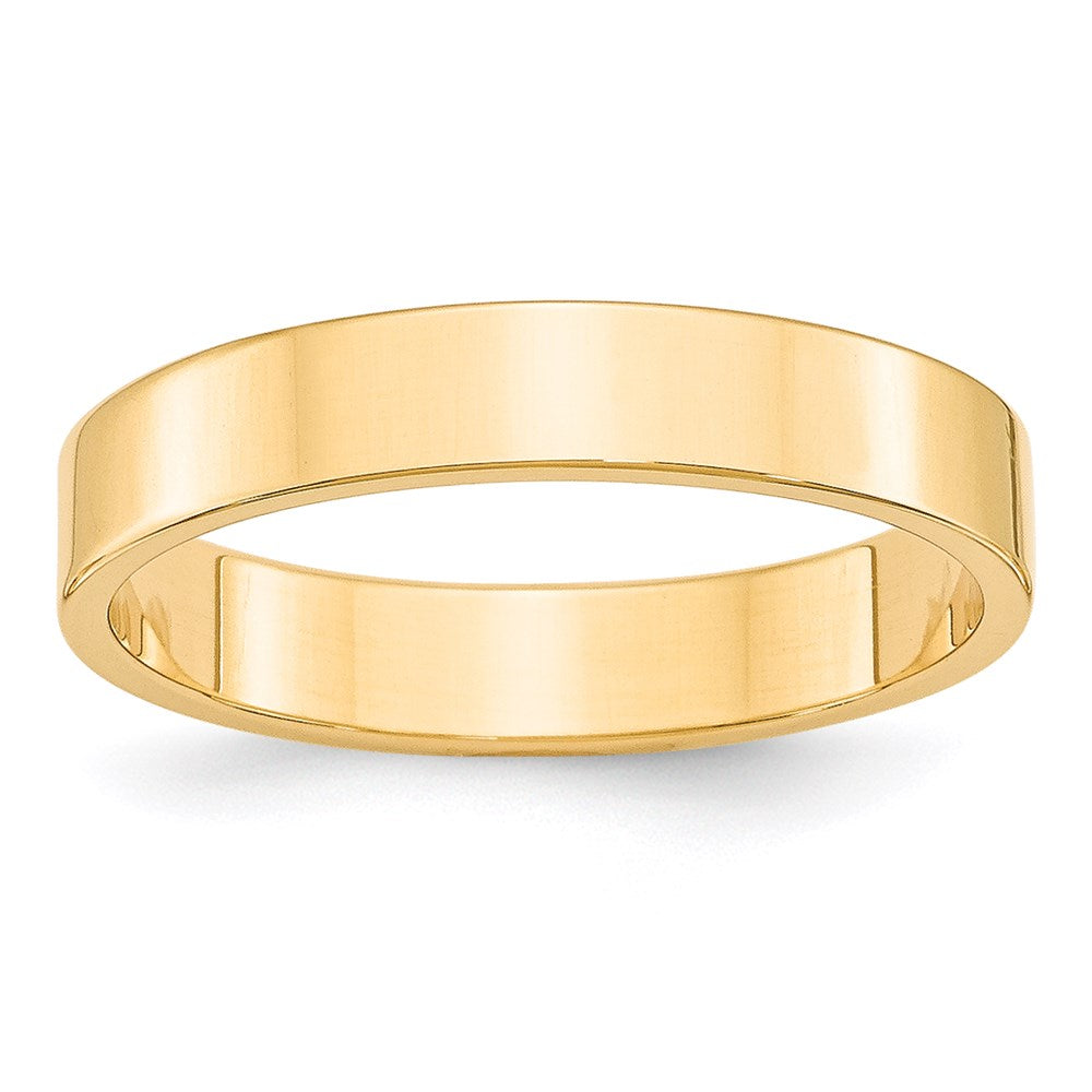 14KY 4mm LTW Flat Band Size 13.5