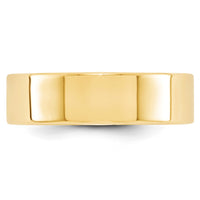 14KY 6mm LTW Flat Band Size 5
