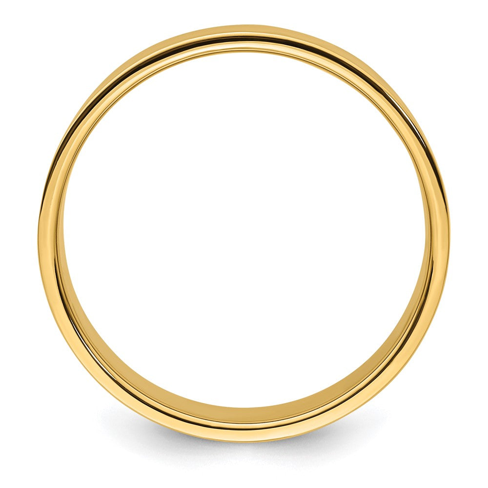 14KY 8mm LTW Flat Band Size 5