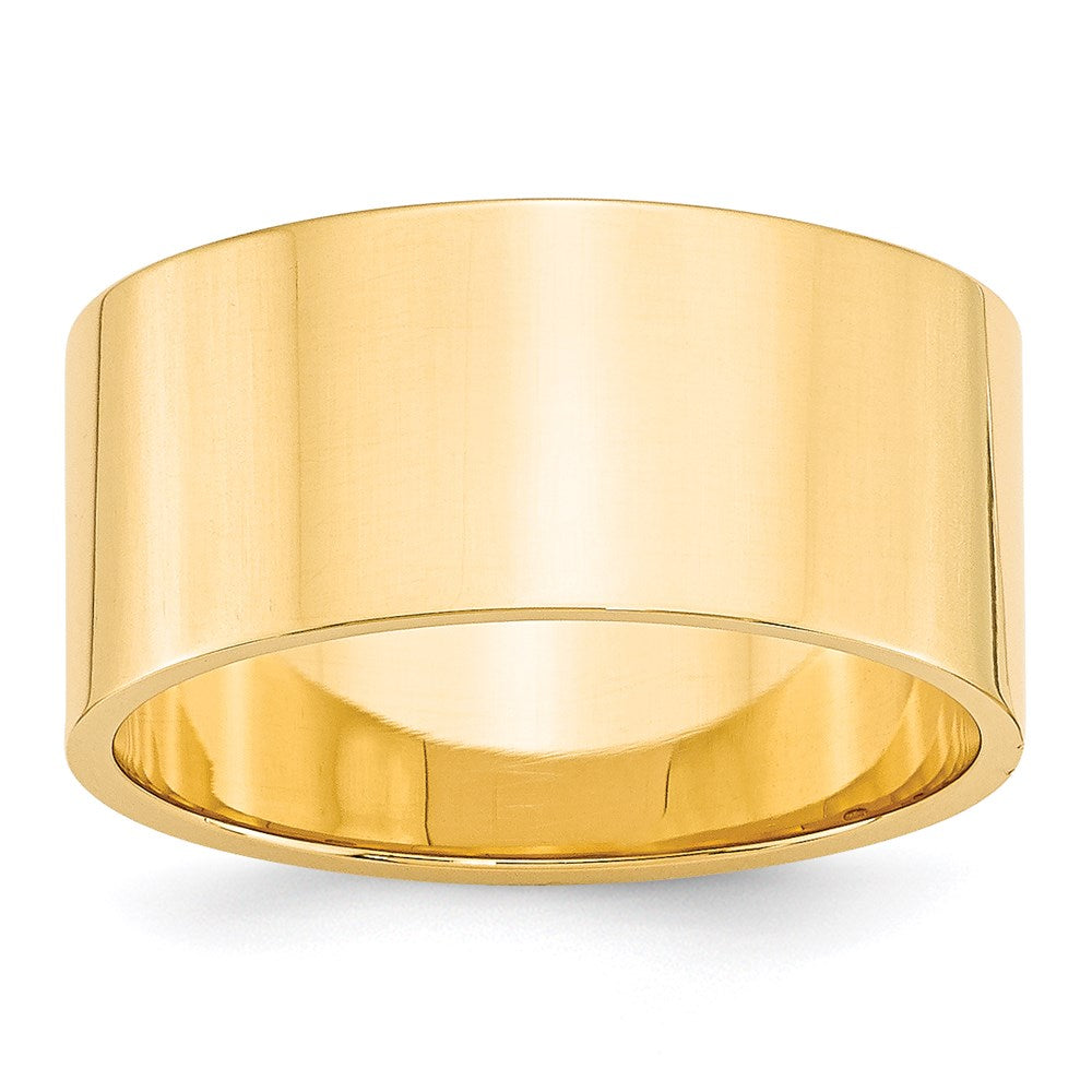 14KY 10mm LTW Flat Band Size 4.5