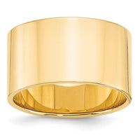 14KY 12mm LTW Flat Band Size 5